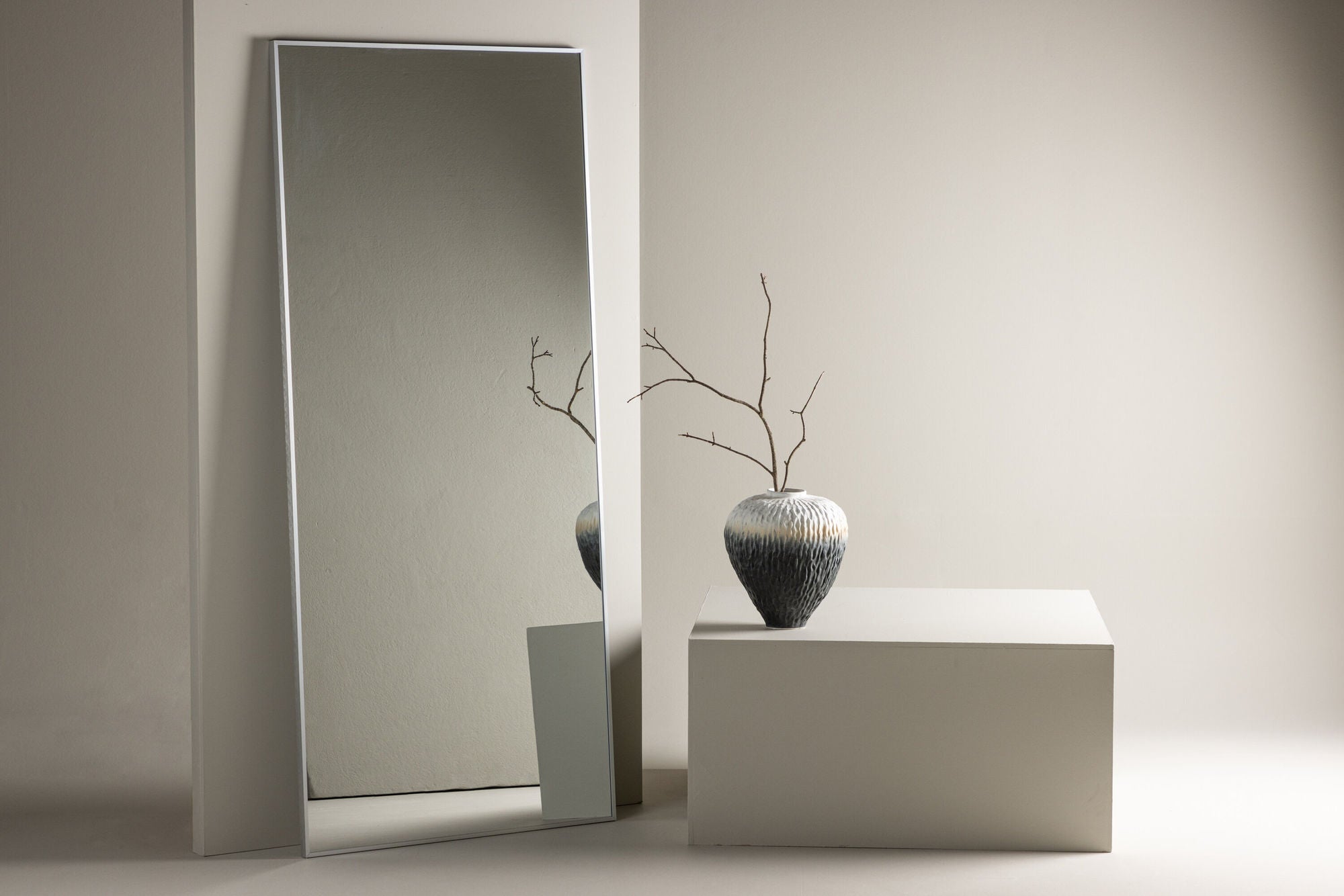 Orlando Spegel 85x190, Silver