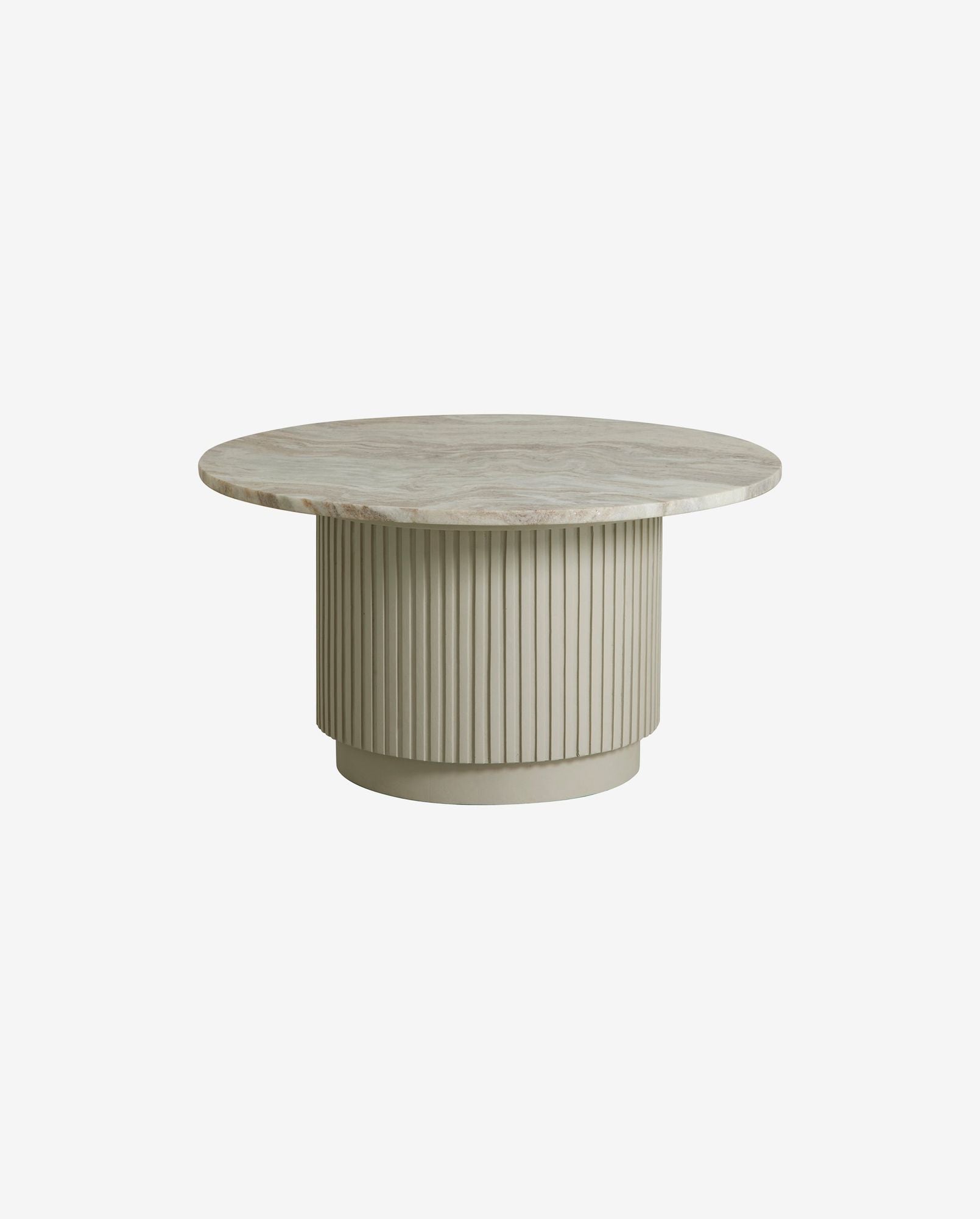 ERIE Soffbord Marmor, Vit