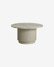 ERIE Soffbord Marmor, Vit