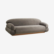 SOF Soffa Sammet, Grå