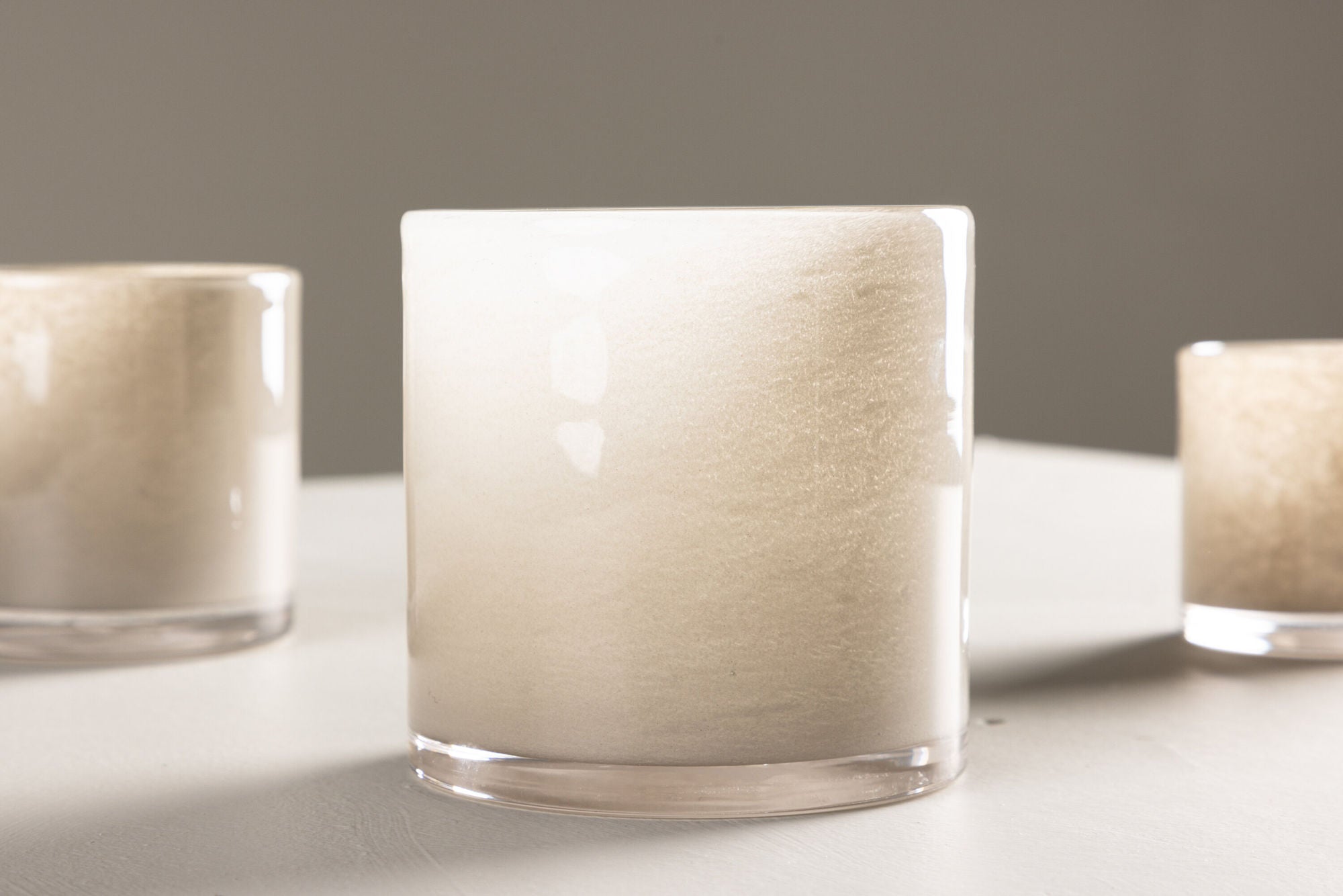 Glora Ljuslykta Stor, Beige