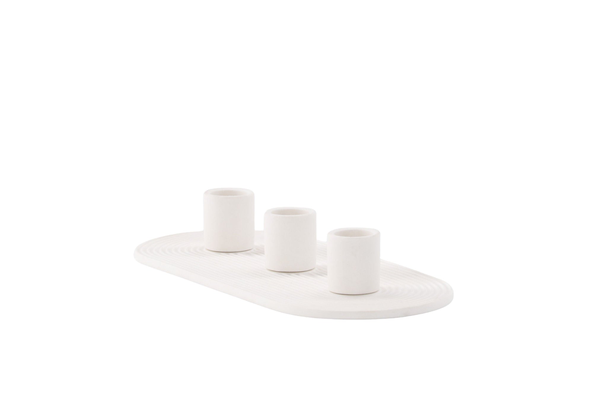 Dian Ljusstake Trippel, Vit