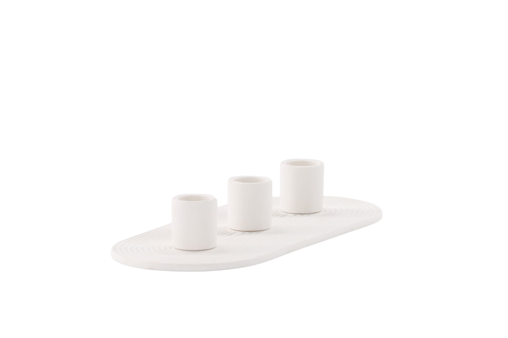 Dian Ljusstake Trippel, Vit