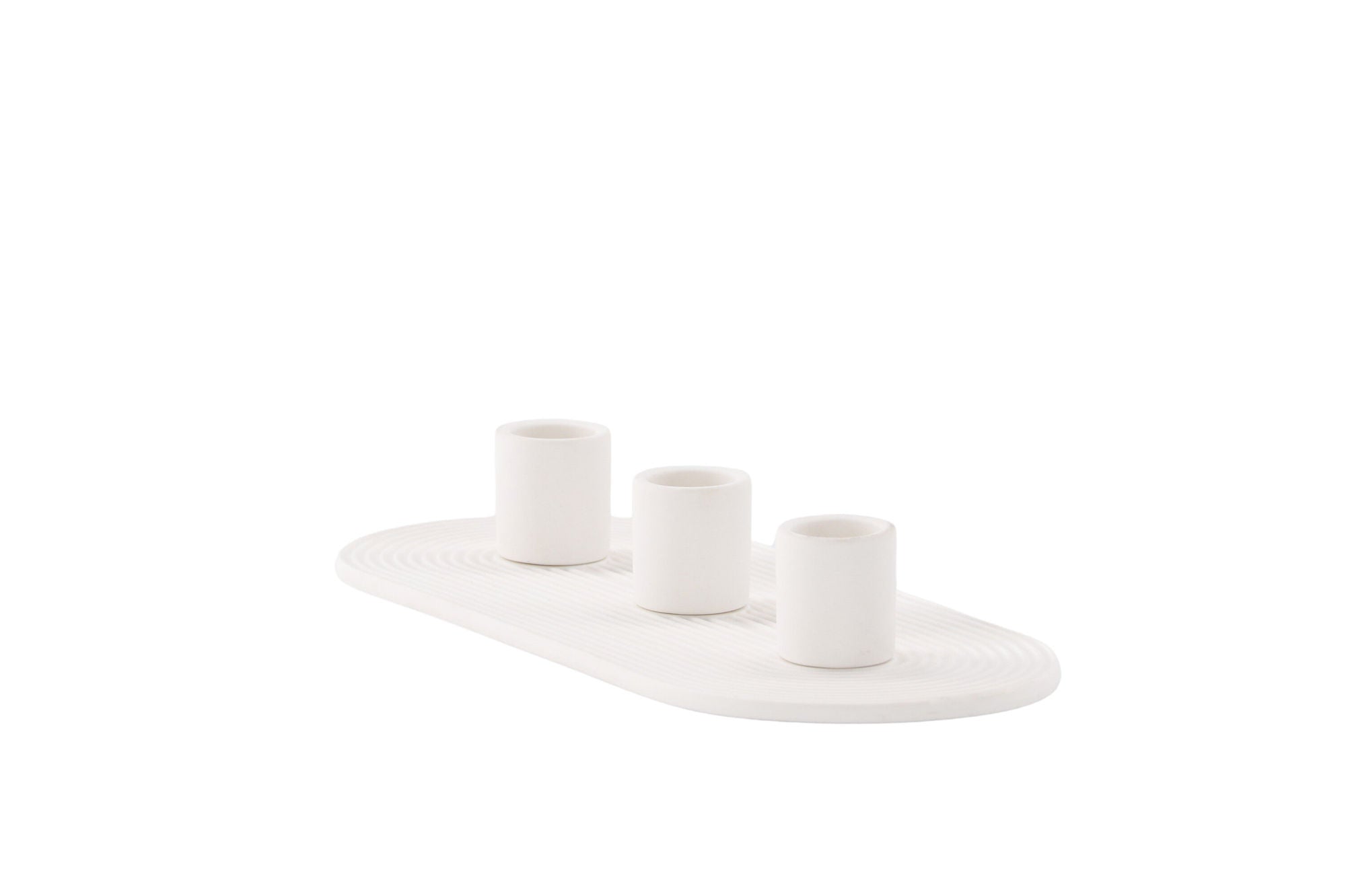 Dian Ljusstake Trippel, Vit