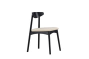 Ven Matstol 2-Pack, Svart