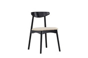 Ven Matstol 2-Pack, Svart