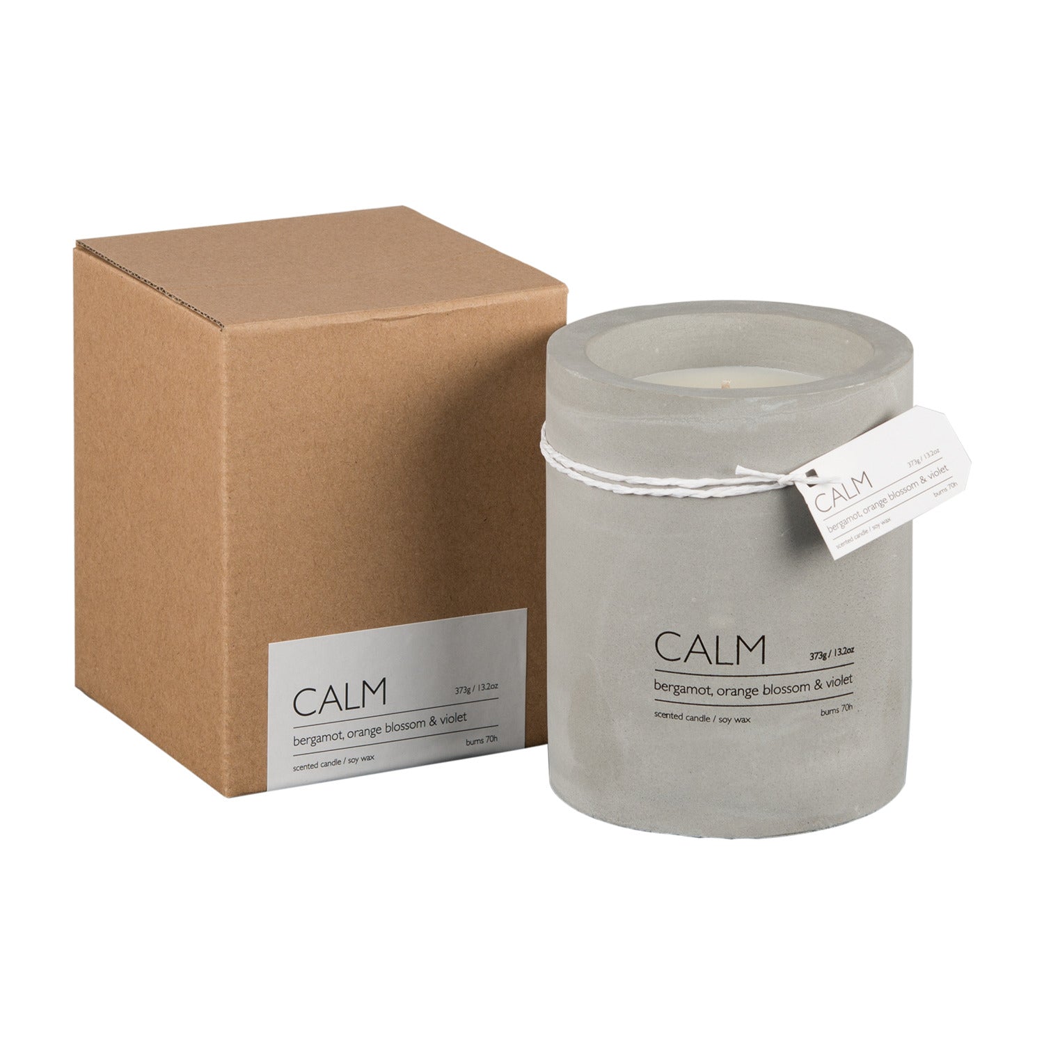 Affari of Sweden CALM Doftljus M Bergamot, orange blossom & violet - Azalea Home