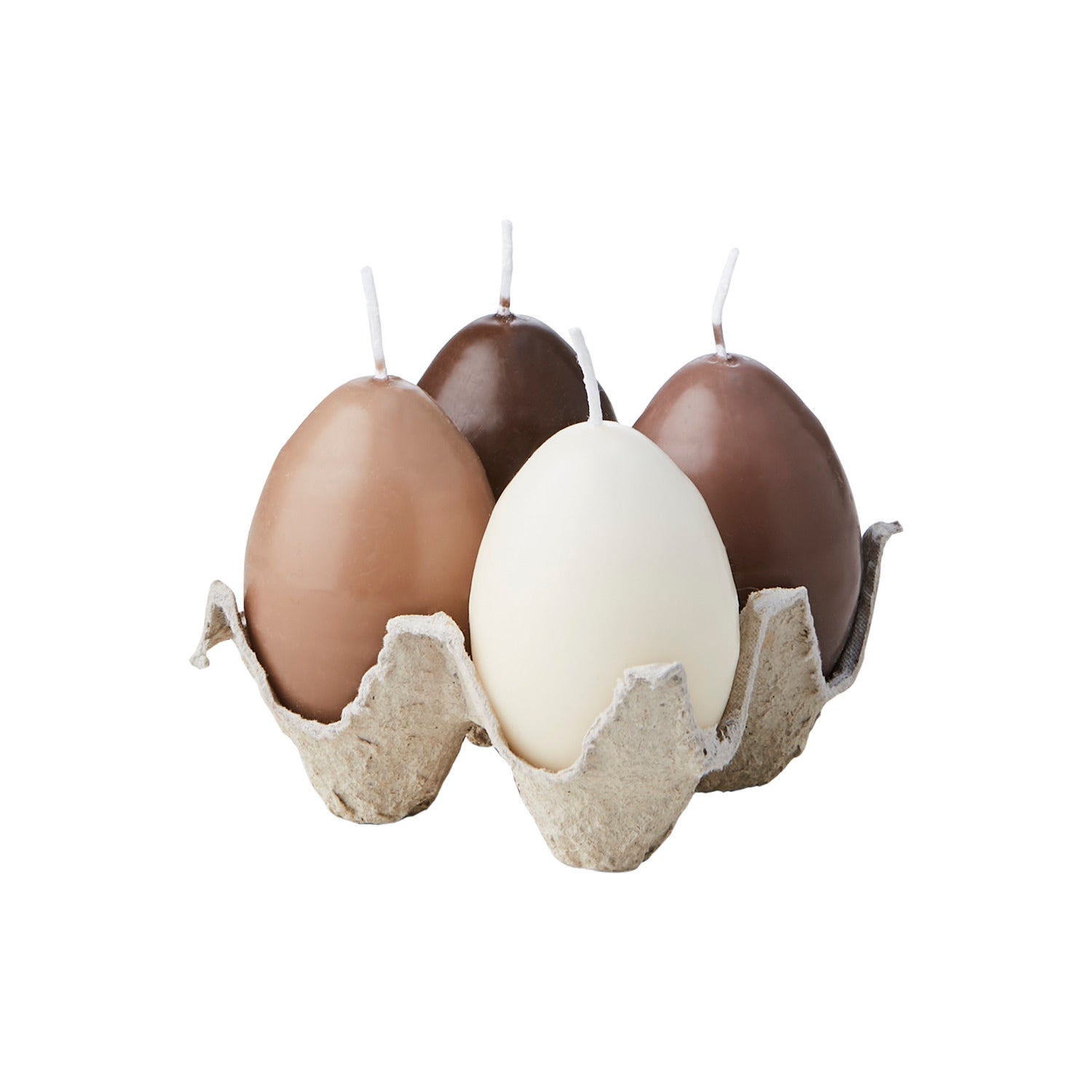 Affari of Sweden EGG CANDLES Hönsägg, 4 - pack - Azalea Home