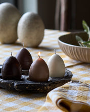 Affari of Sweden EGG CANDLES Hönsägg, 4 - pack - Azalea Home