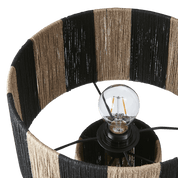 Affari of Sweden JULLAN Bordslampa M, Svart/natur - Azalea Home