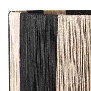 Affari of Sweden JULLAN Bordslampa M, Svart/natur - Azalea Home