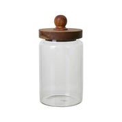 Affari of Sweden KALLE Burk med lock, Klar/brun - Azalea Home