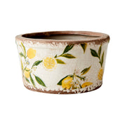 Affari of Sweden LEMONA Kruka S, Vit/grön/gul - Azalea Home