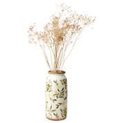 Affari of Sweden LEMONA Urna M, Vit/grön/gul - Azalea Home