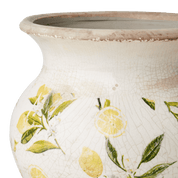 Affari of Sweden LEMONA Urna M, Vit/grön/gul - Azalea Home