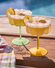 Affari of Sweden LILLIE Cocktail/dessertglas, Gul - Azalea Home
