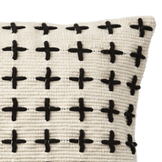 Affari of Sweden MAJA Kuddfodral 50x50, Elfenben/svart - Azalea Home