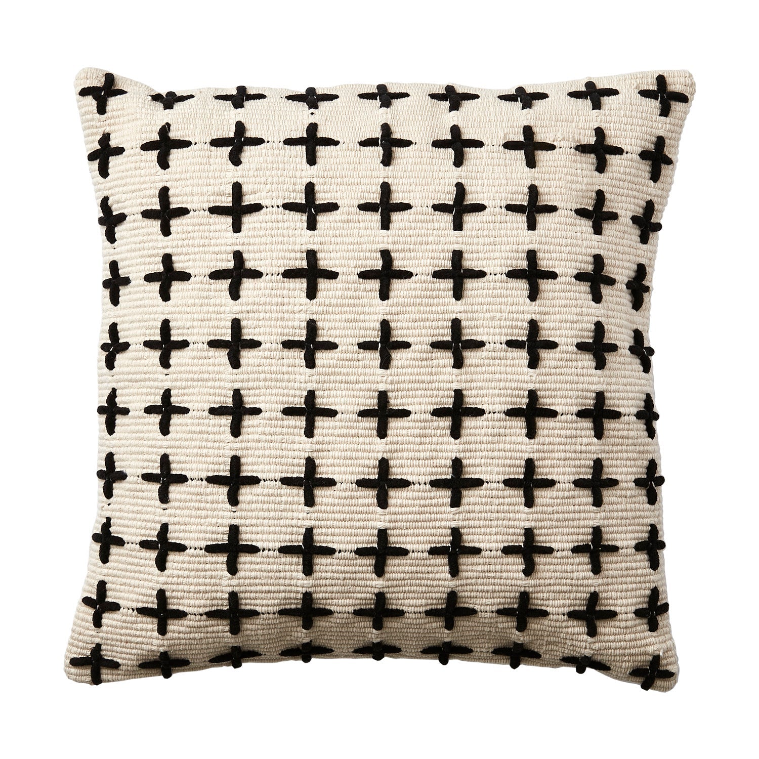 Affari of Sweden MAJA Kuddfodral 50x50, Elfenben/svart - Azalea Home