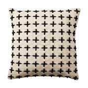 Affari of Sweden MAJA Kuddfodral 50x50, Elfenben/svart - Azalea Home