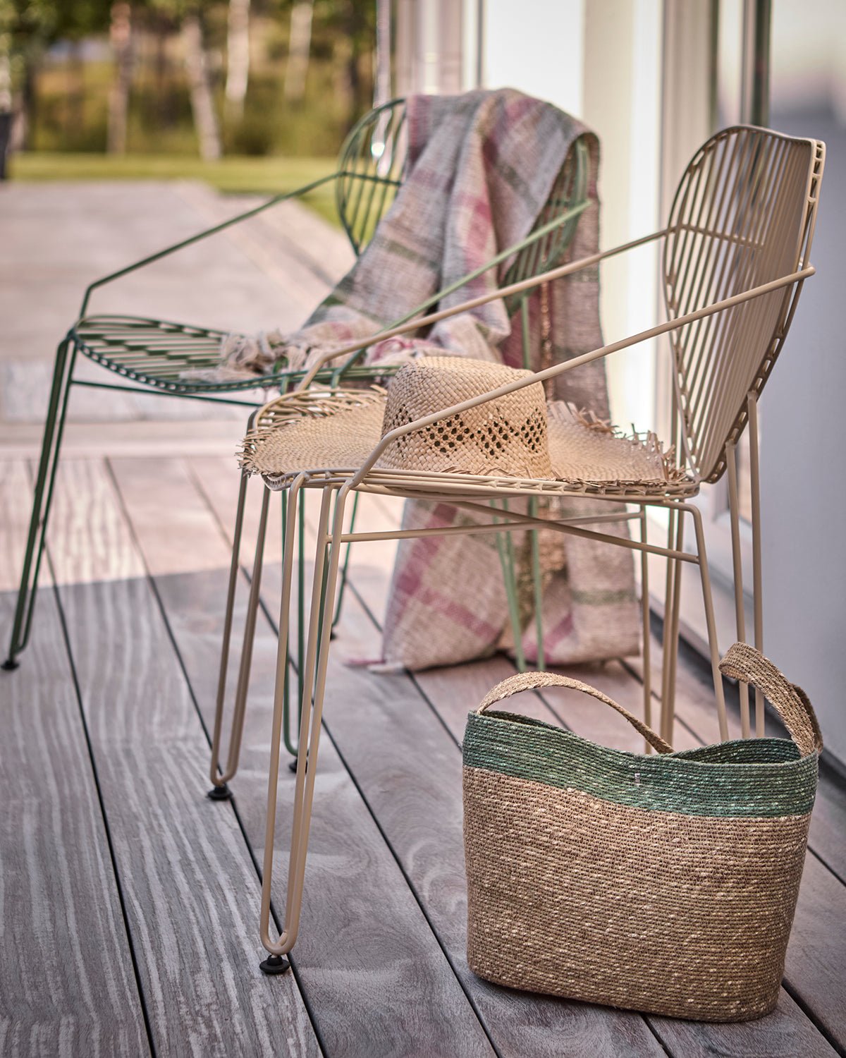 Affari of Sweden MARSTRAND Trädgårdsstol, Beige - Azalea Home