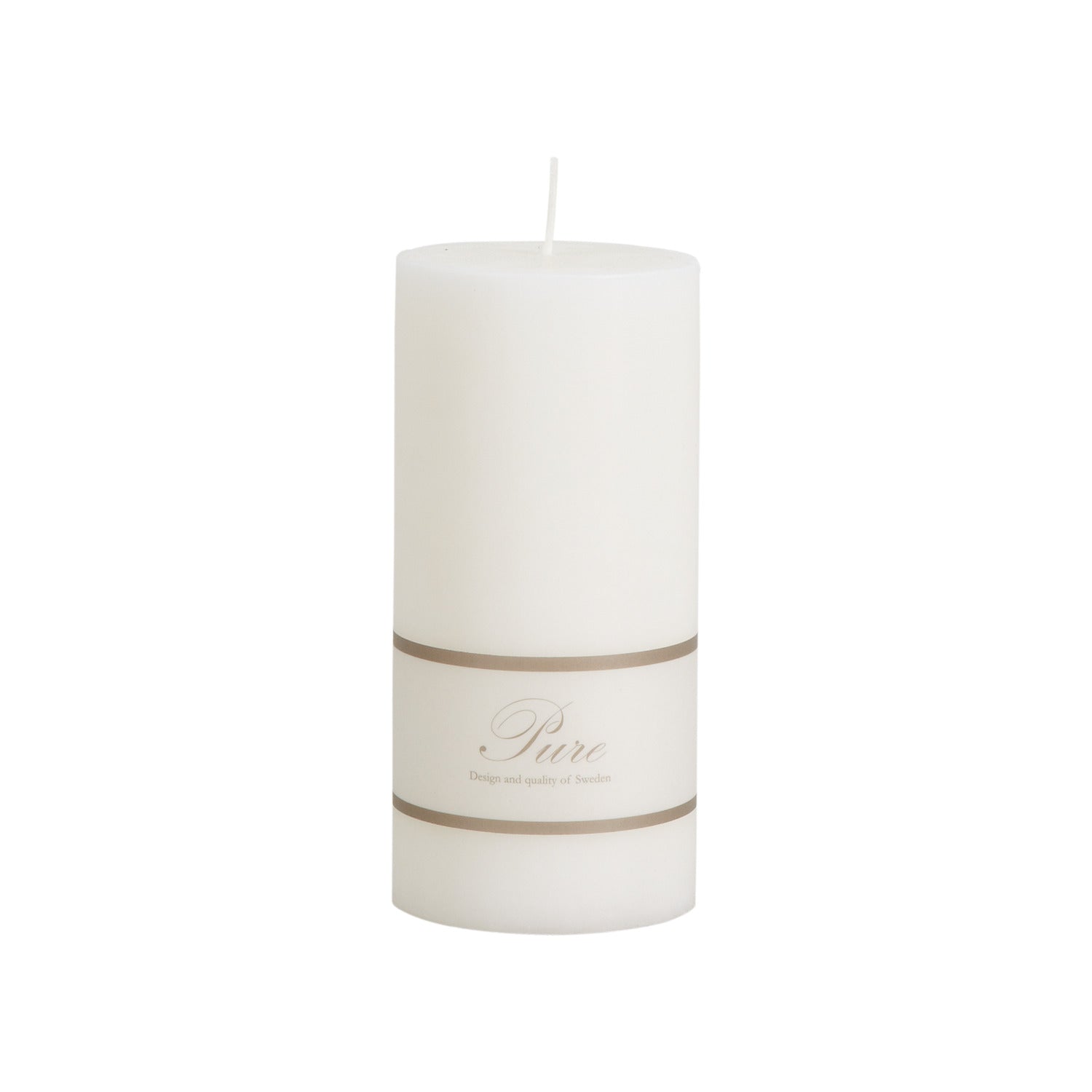 Affari of Sweden PURE Blockljus, Vit - Azalea Home