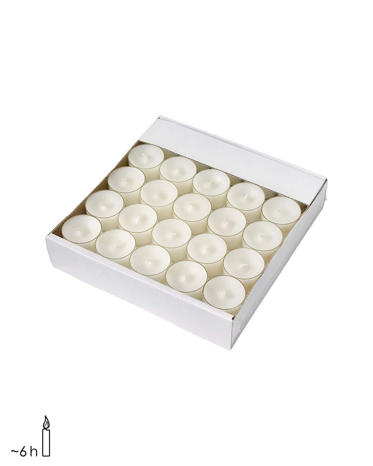 Affari of Sweden TEA LIGHTS Värmeljus, 50 - pack, Vit - Azalea Home