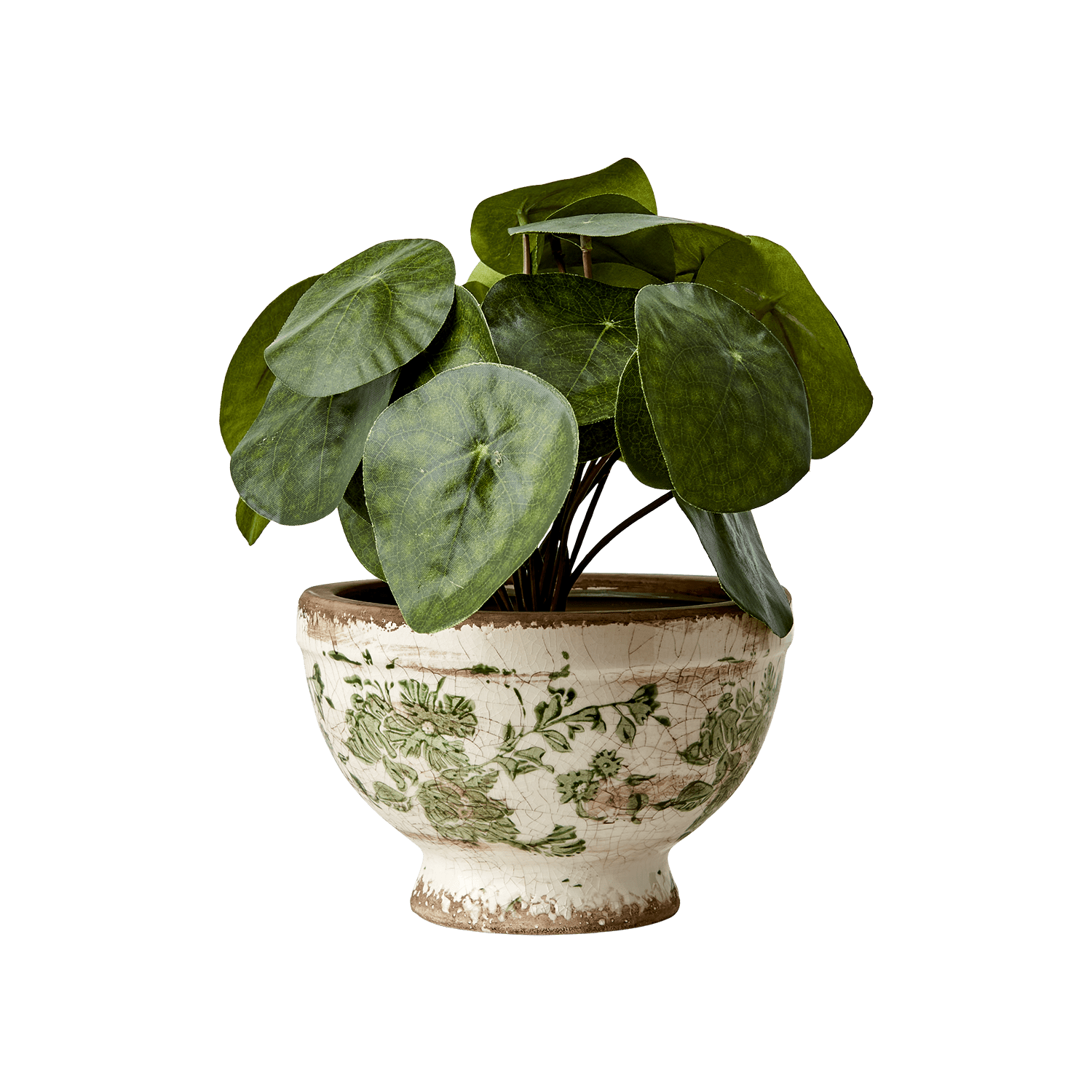 Affari of Sweden VICTORIA Kruka S, Vit/grön - Azalea Home