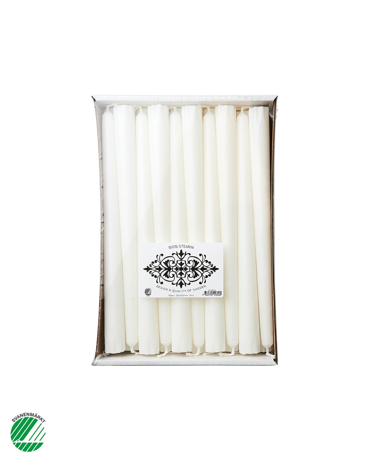 Affari of Sweden WHITE Kronljus, 50 - pack, Vit - Azalea Home