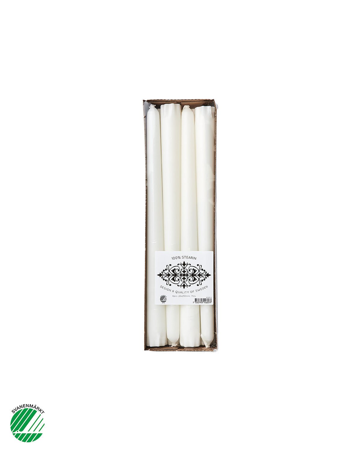 Affari of Sweden WHITE Kronljus, 8 - pack, Vit - Azalea Home