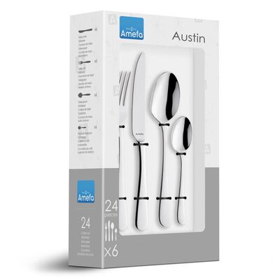 Amefa Austin bestickset 24 delar - Azalea Home