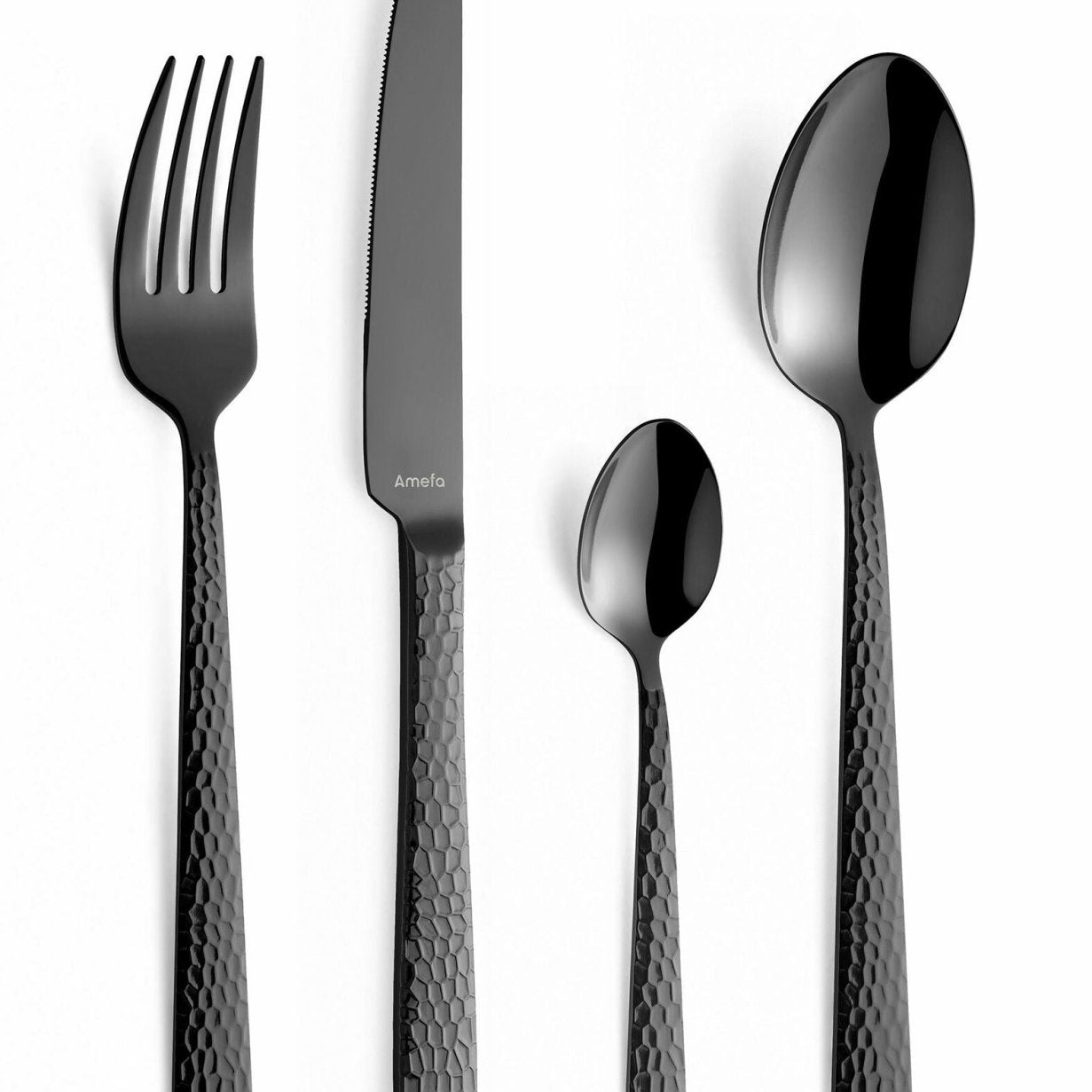 Amefa Felicity bestickset 24 delar Stainless Svart - Azalea Home