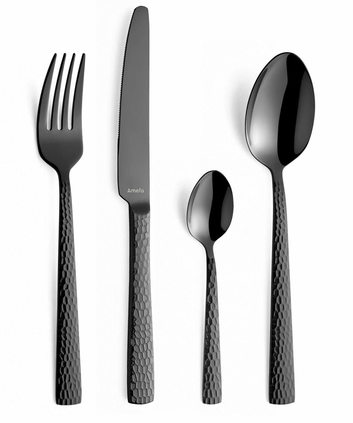 Amefa Felicity bestickset 24 delar Stainless Svart - Azalea Home