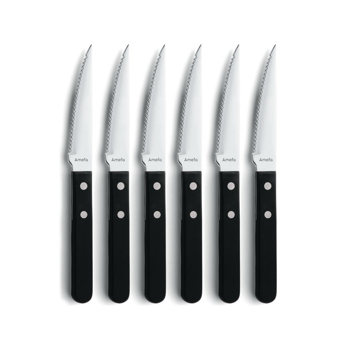Amefa Grillkniv Pizza 6 - p svart - Azalea Home