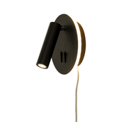 Aneta Lighting ACE vägglampa, svart - Azalea Home