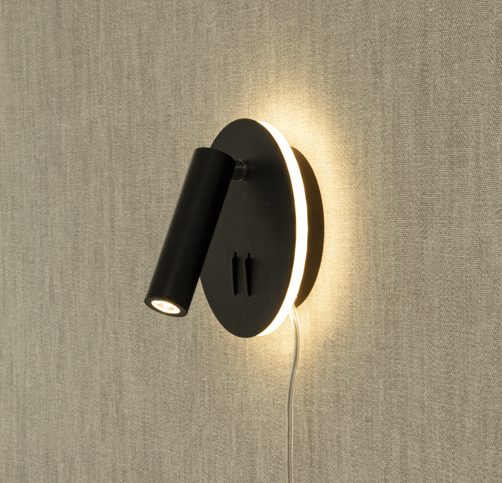 Aneta Lighting ACE vägglampa, svart - Azalea Home