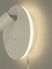 Aneta Lighting ACE vägglampa, vit - Azalea Home