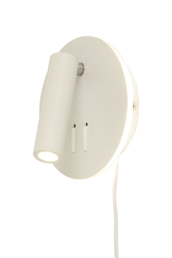 Aneta Lighting ACE vägglampa, vit - Azalea Home