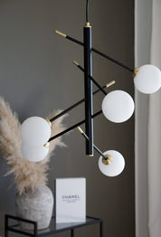 Aneta Lighting AKROBAT taklampa, svart - Azalea Home