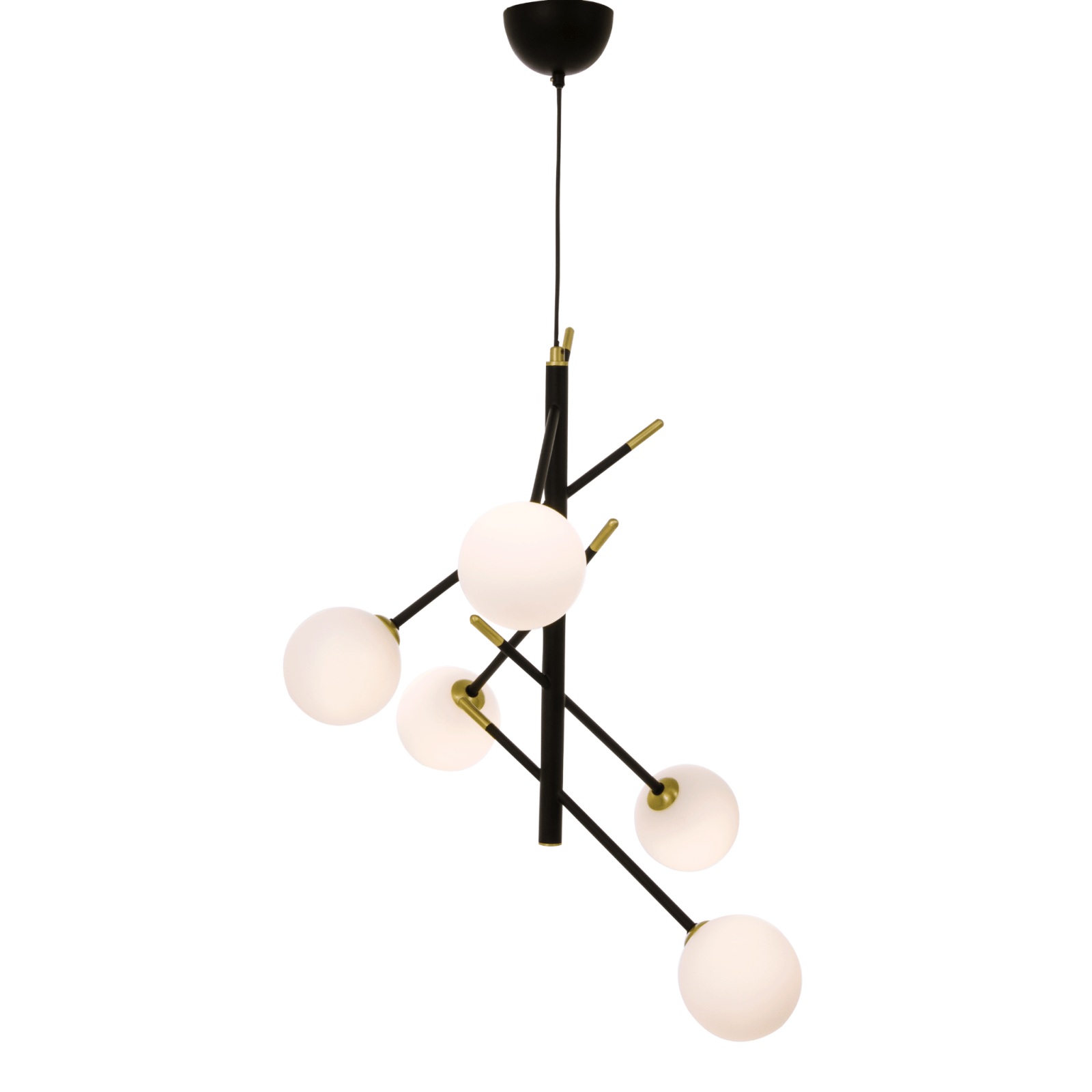 Aneta Lighting AKROBAT taklampa, svart - Azalea Home