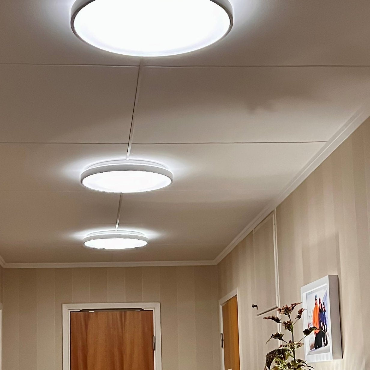 Aneta Lighting ANILLO plafond Ø40cm, vit - Azalea Home