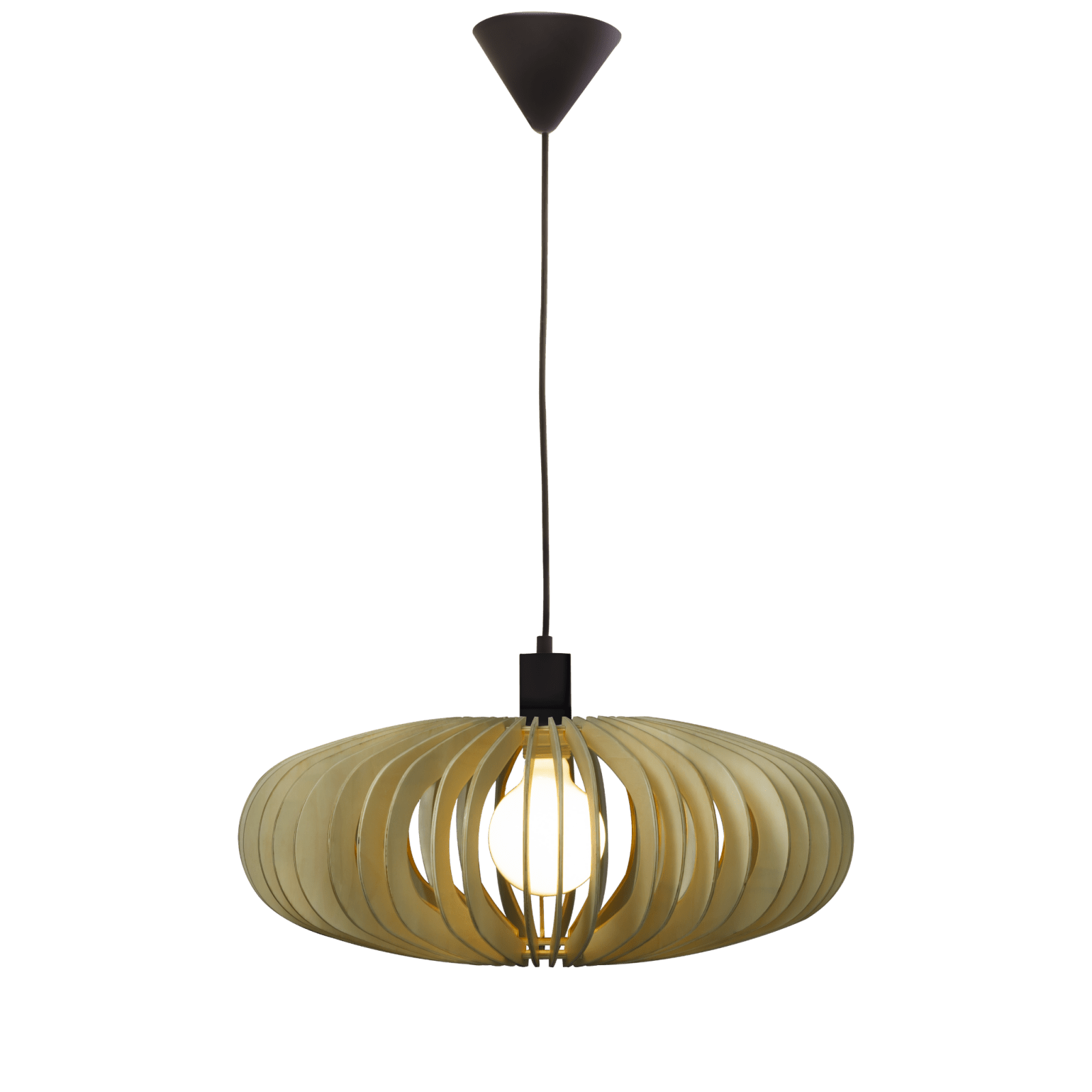 Aneta Lighting ARCOS taklampa, natur - Azalea Home