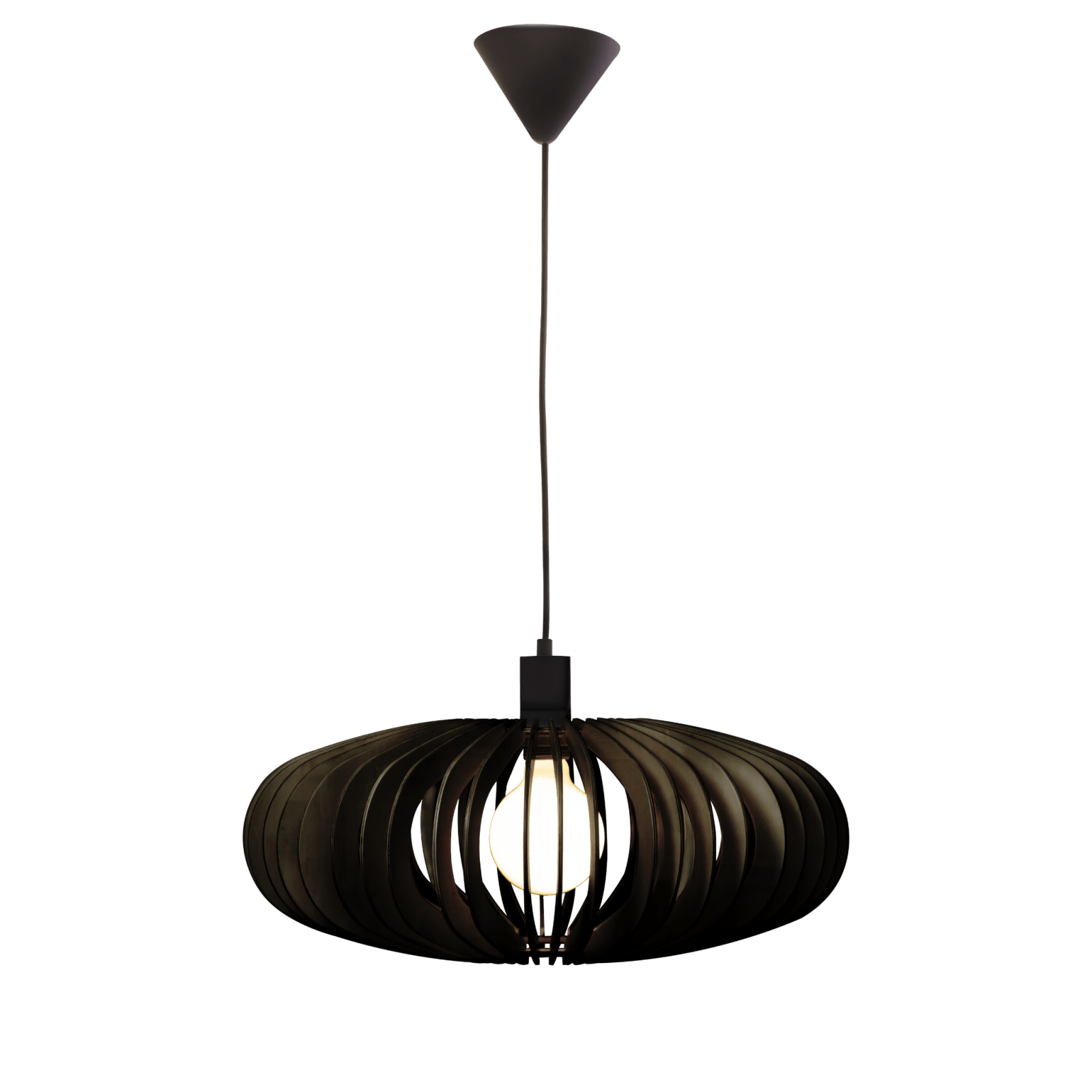 Aneta Lighting ARCOS taklampa, svart - Azalea Home