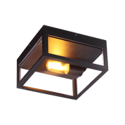 Aneta Lighting ARENDAL plafond ute, svart - Azalea Home
