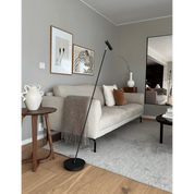 Aneta Lighting ARTIC golvlampa, svart - Azalea Home