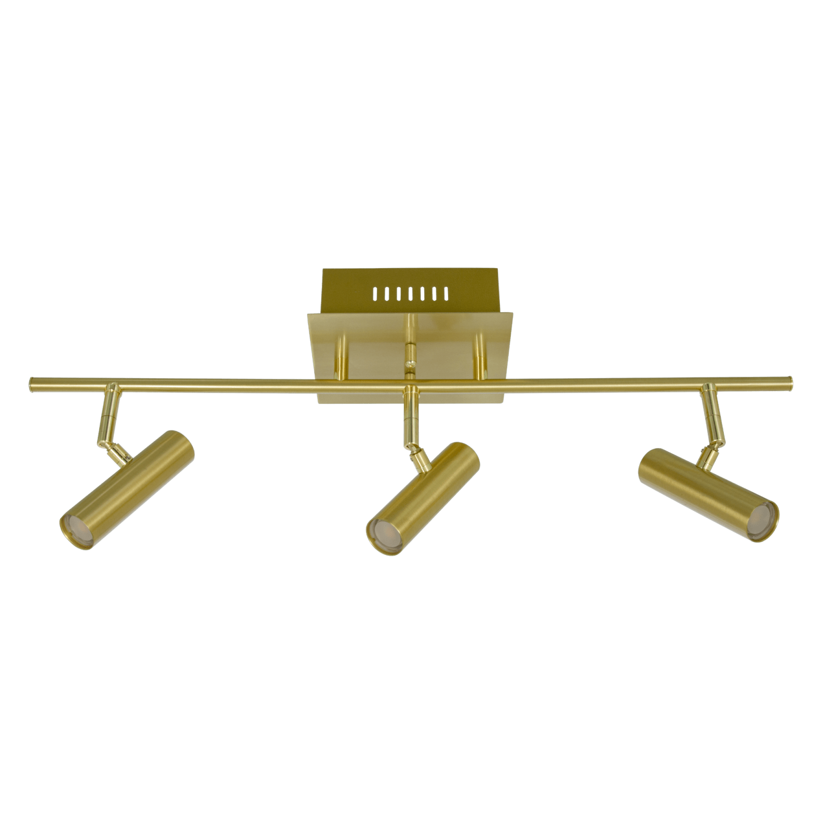 Aneta Lighting ARTIC takspot rak 3:a, matt mässing - Azalea Home