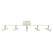 Aneta Lighting ARTIC takspot rak 5:a, vit - Azalea Home