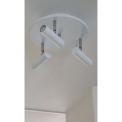 Aneta Lighting ARTIC takspot rund 3:a, vit - Azalea Home