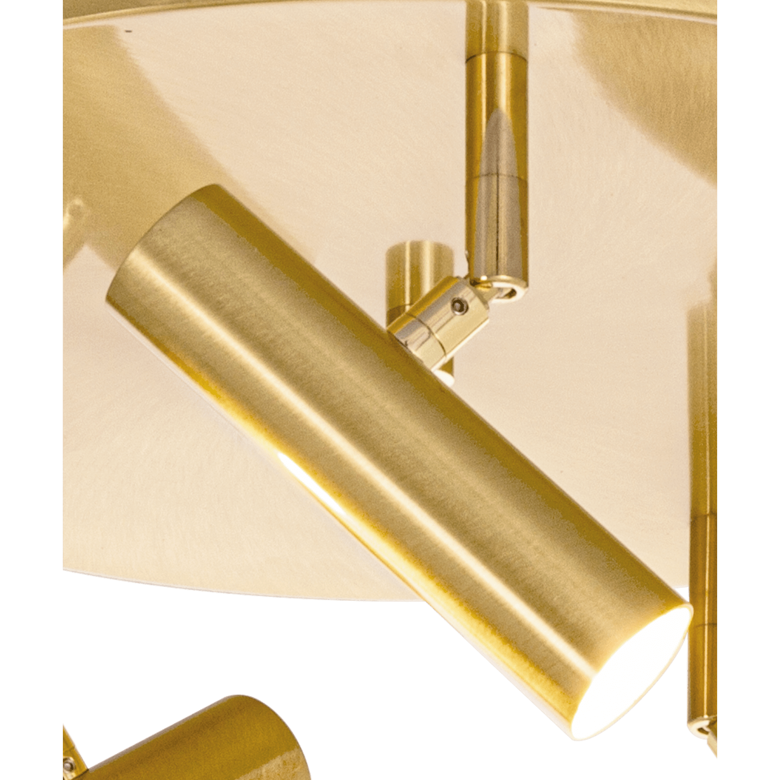 Aneta Lighting ARTIC takspot rund 5:a, matt mässing - Azalea Home