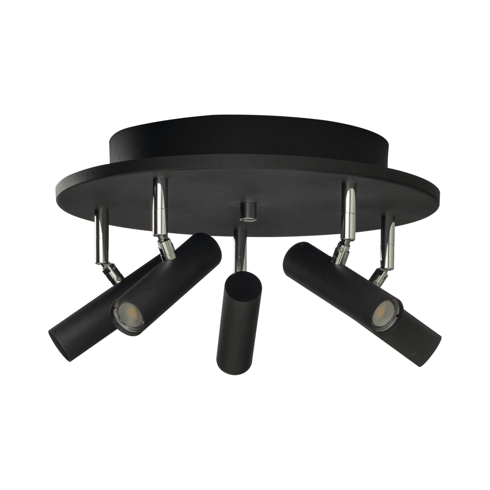 Aneta Lighting ARTIC takspot rund 5:a, svart - Azalea Home
