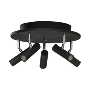 Aneta Lighting ARTIC takspot rund 5:a, svart - Azalea Home